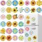 30 Pcs Refrigerator Diamond Art Magnets Easy Diamond Art Kits Fridge Stickers for Adults DIY Home Decors